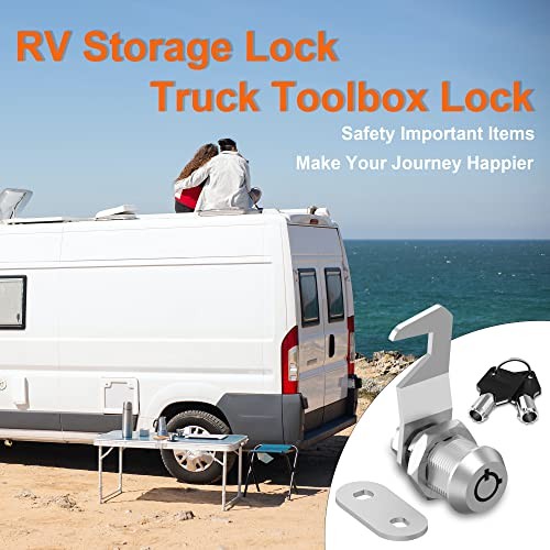 Tool Box Locks with Keys, Tubular Cam Lock, Toolbox Lock Replacement for