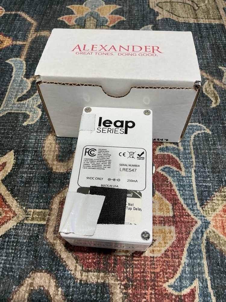 Alexander Pedals Rewind Programmable Echo Effect Pedal - New
