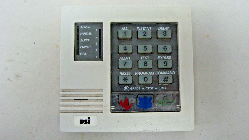 DS DETECTION SYSTEMS 7091 KEYPAD TOUCHPAD DS-7091 LED