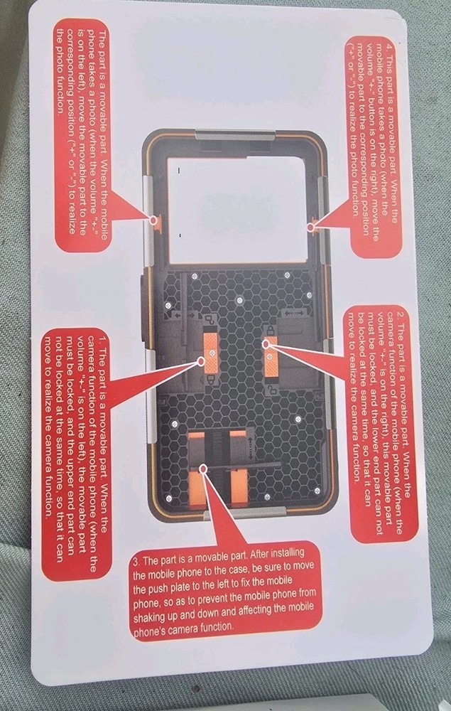 Shellbox Waterproof Diving Case, 2nd Generation 15M Waterproof iPhone/Samsung