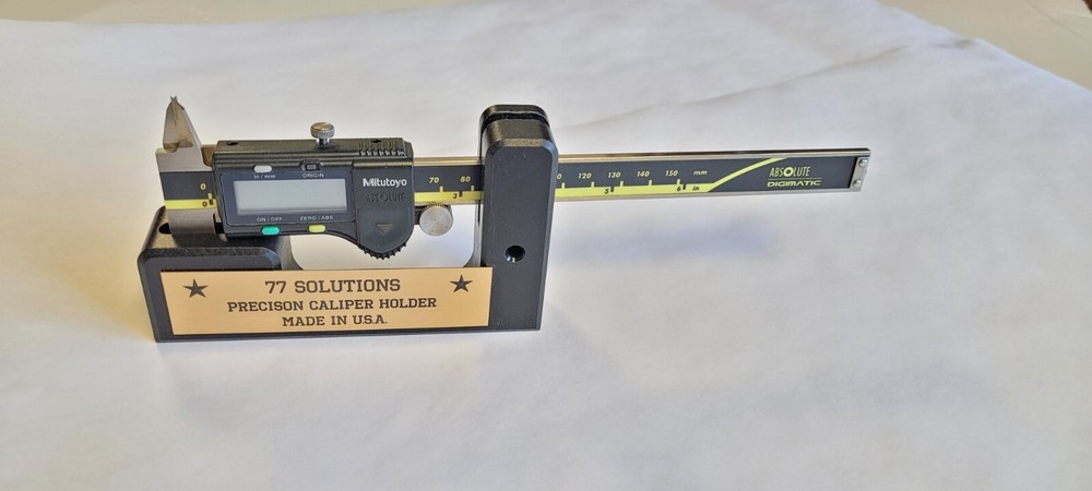 CNC Made Caliper Stand Desktop, Machine Mount, Toolbox, and Presentation