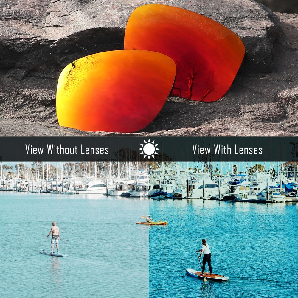 Anti Scratch Polarized Wholesale Replacement Lens for-Oakley Holbrook OO9102 Opt