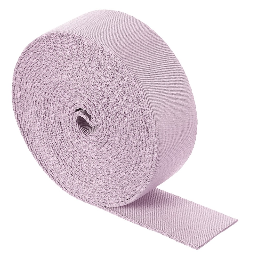 5 Yards Nylon Webbing Strap, 1 3/8-inch Bag Flat Webbing Straps, Light Pink