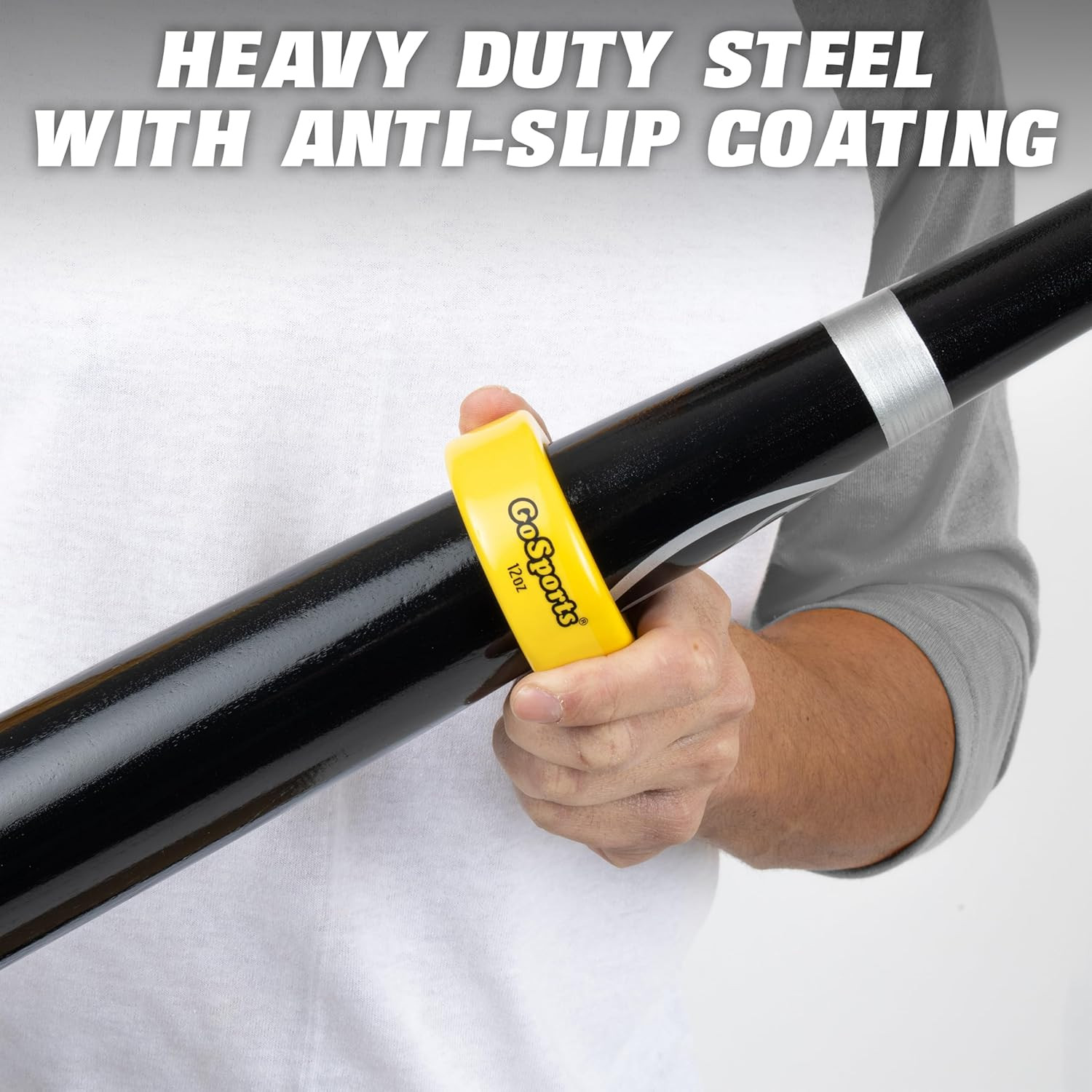 Baseball and Softball Bat Weights - 2 Pack Baseball Donuts - 16 Oz & 12 Oz