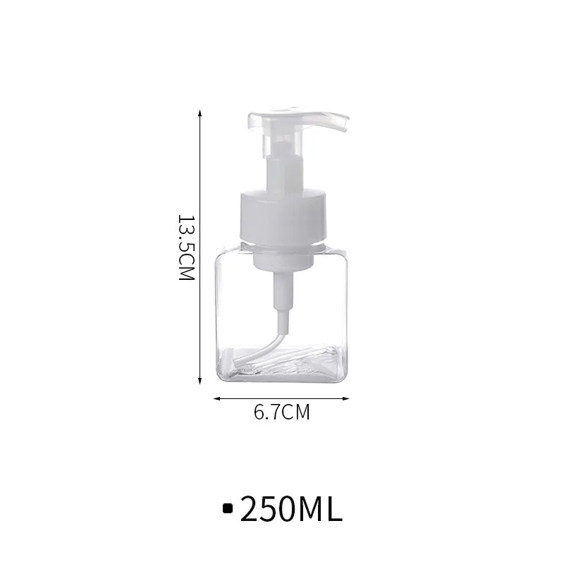 250/450Ml Large Foam Dispenser Plastic Pump Bottles Mini Empty Soap Refillable B