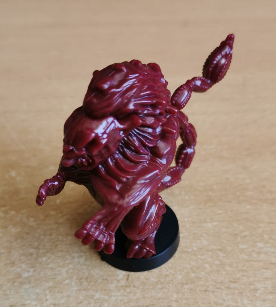 Dark World Game 1 X Manticore with stand Waddingtons 1992