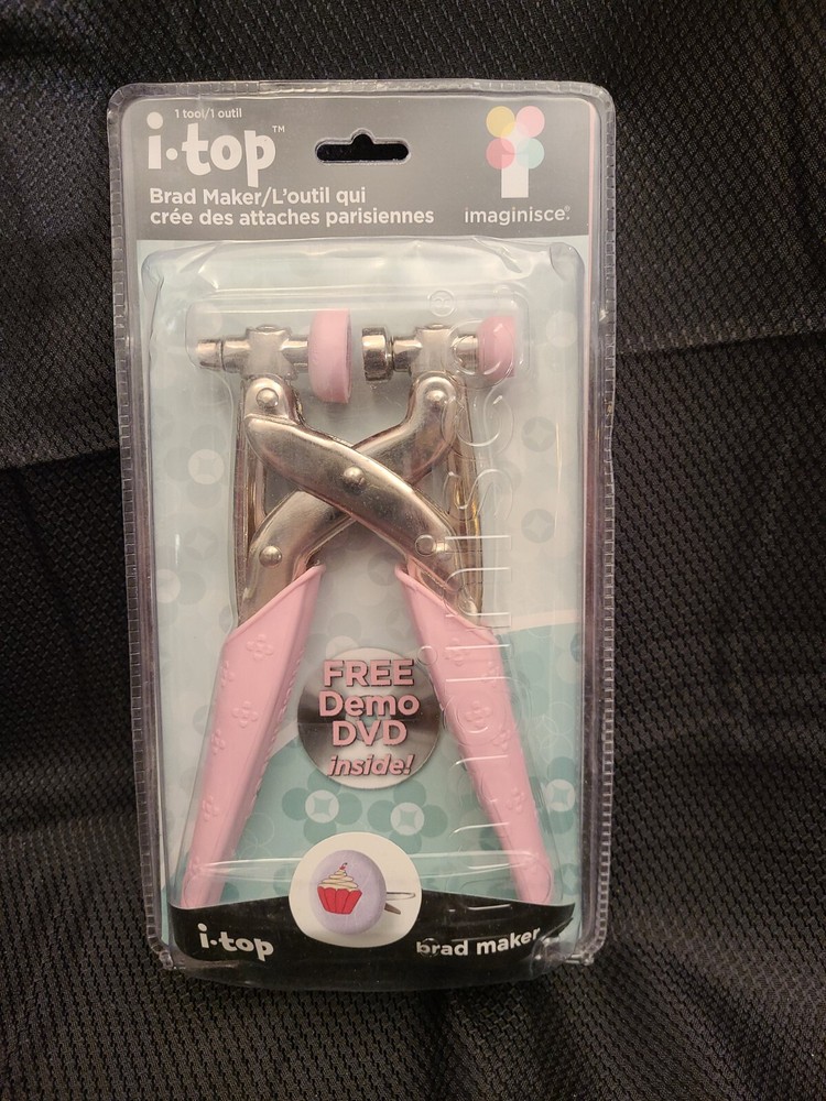 I-TOP IMAGINISCE Custom Brad Topper/Maker With Instructions New Unopened.