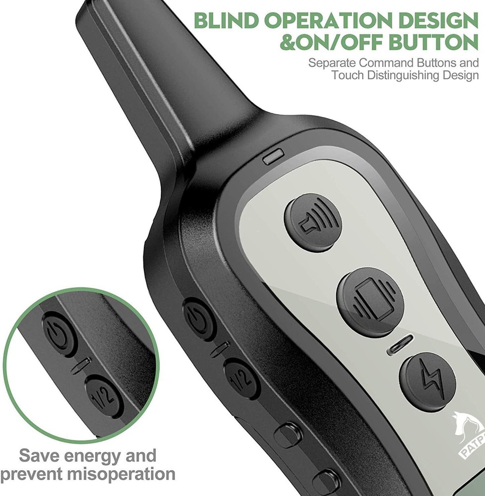 Dog Training Collar Shock Collar with Remote - 3 Training Modes, Beep, Vibrat...