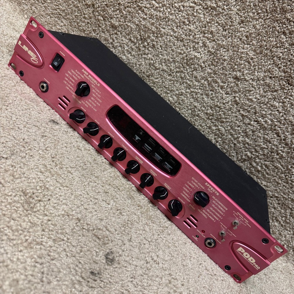 Line 6 Pod Pro Rackmount Effects & Amp Modeler