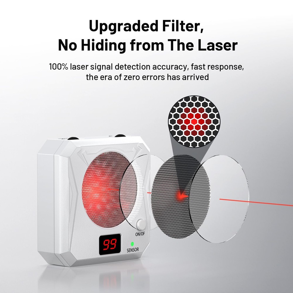 9mm Training Cartridge Laser Target for Dry Fire Training System, 5 Progressi...