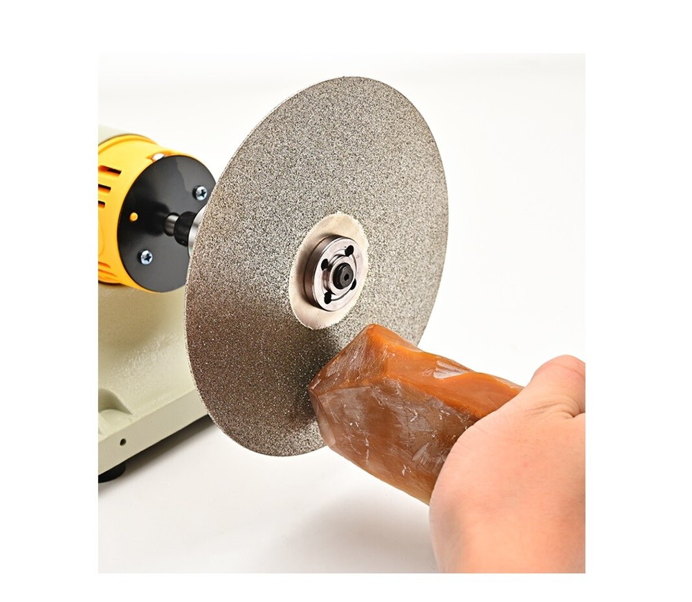 Diamond Lapping Disk 5 inch Grinding Disc 600 Grit Coarse Lapidary Tools
