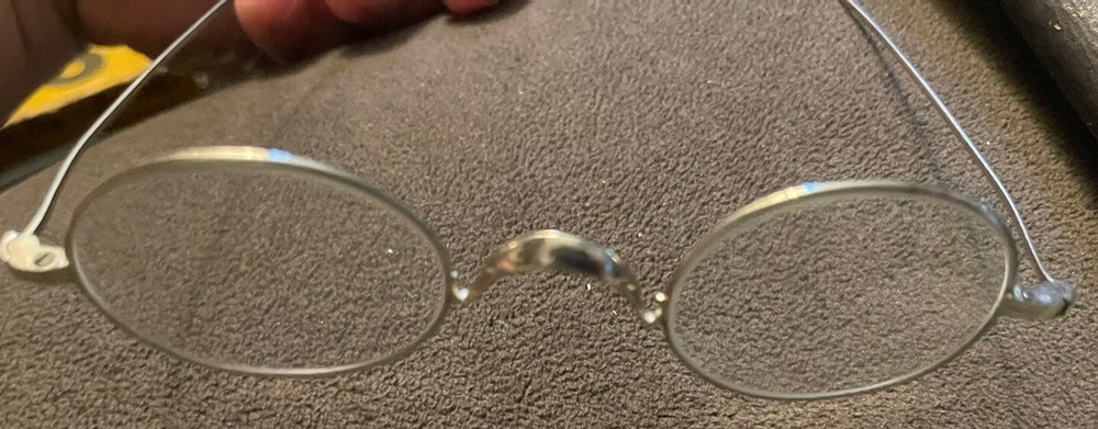 Vintage Old Time Silver Framed Spectacle