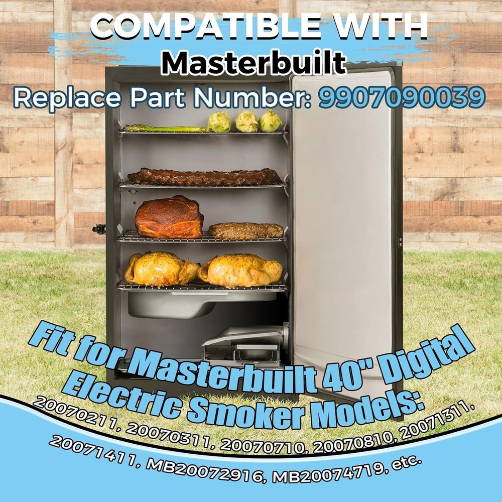 1200 Watts Smoker Heating Element Kit Replacement for Masterbuilt 40" Digital El