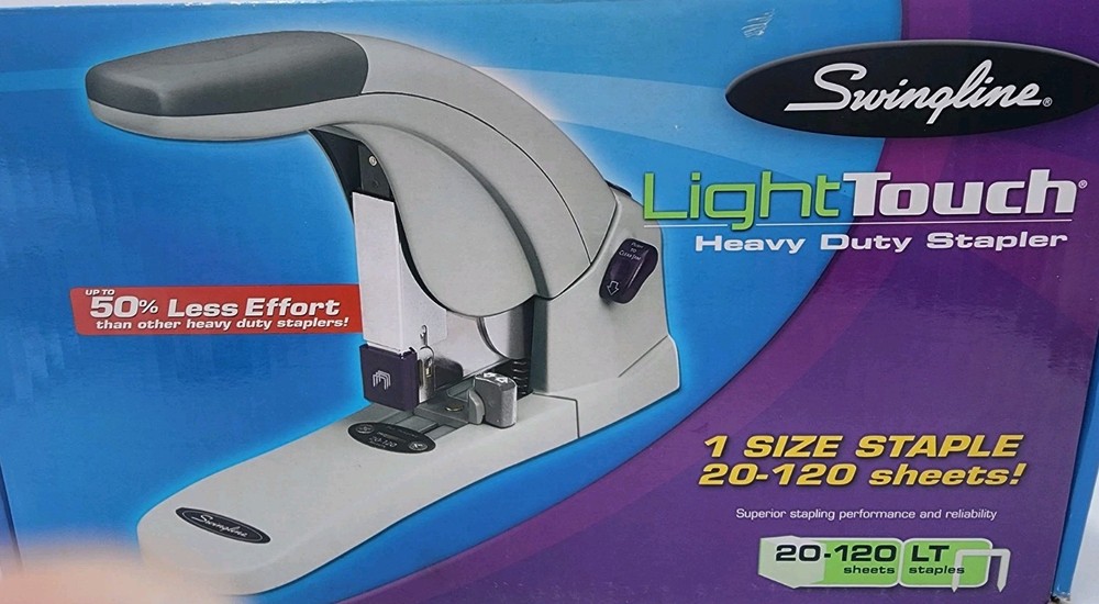 Swingline Light Touch/LightTouch/Lightouch Heavy Duty Stapler 20-120 Sheets