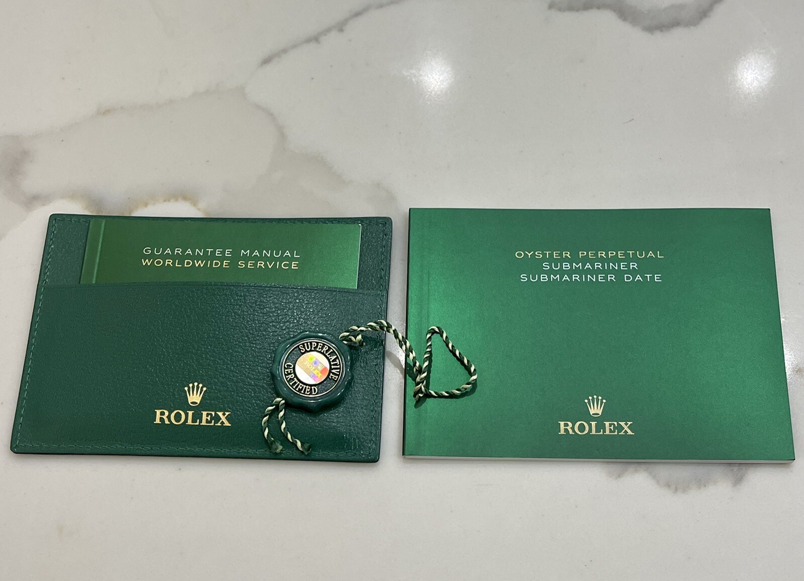 Authentic Rolex Submariner Booklet Manual Full Set New Style 116610 126610 NEW