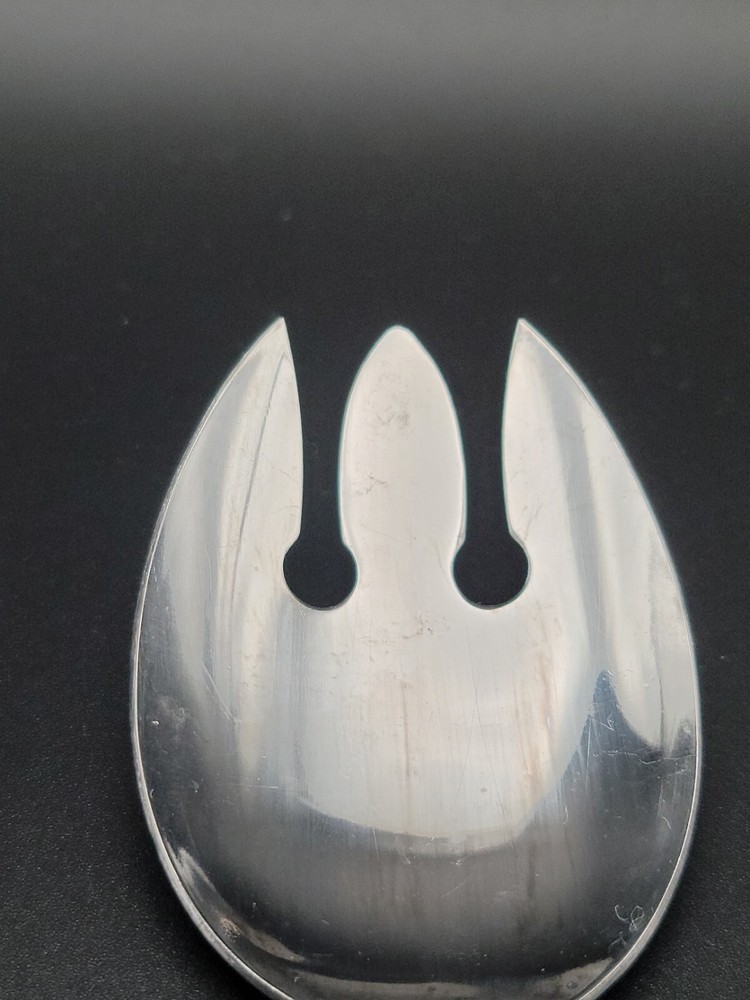 Rogers Stainless Flatware "Triumph" Serving Set SPOONS Pierced Serving Korea