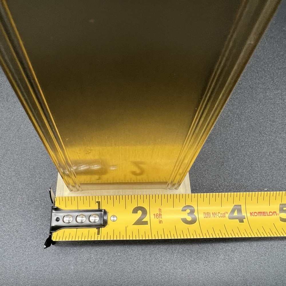 Howard Miller Exton Table Clock Brass Finish Read Description