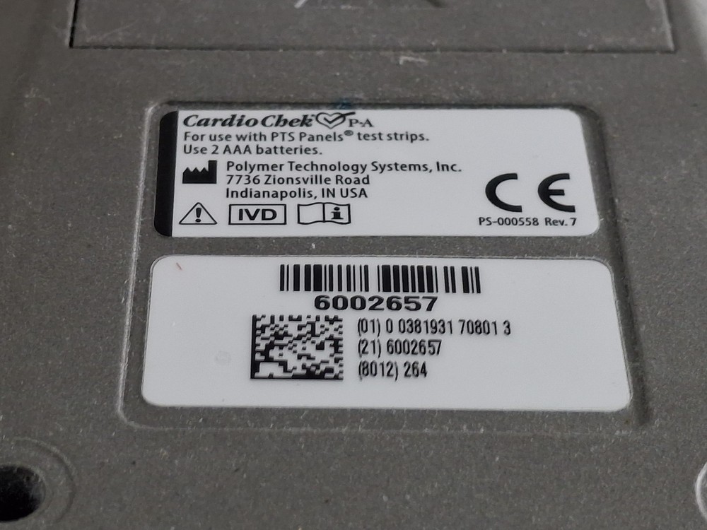 Polymer Technology Systems, Inc. CardioChek PA Analyzer