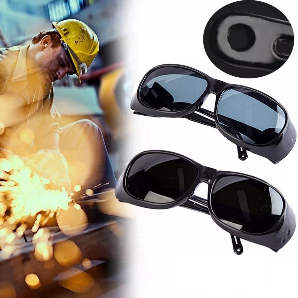 Adjustable Frame Width Welding Glasses for Customizable Fit and Safety
