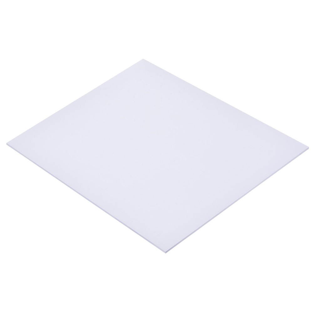 White ABS Plastic Sheet 10x8x0.06 Inch, Panel, 2pcs