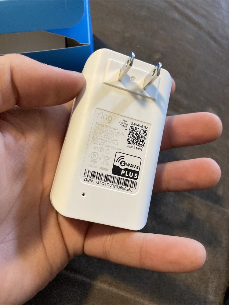 Ring Alarm - Range Extender - Z Wave Plus 2nd Gen (5AT2S8)