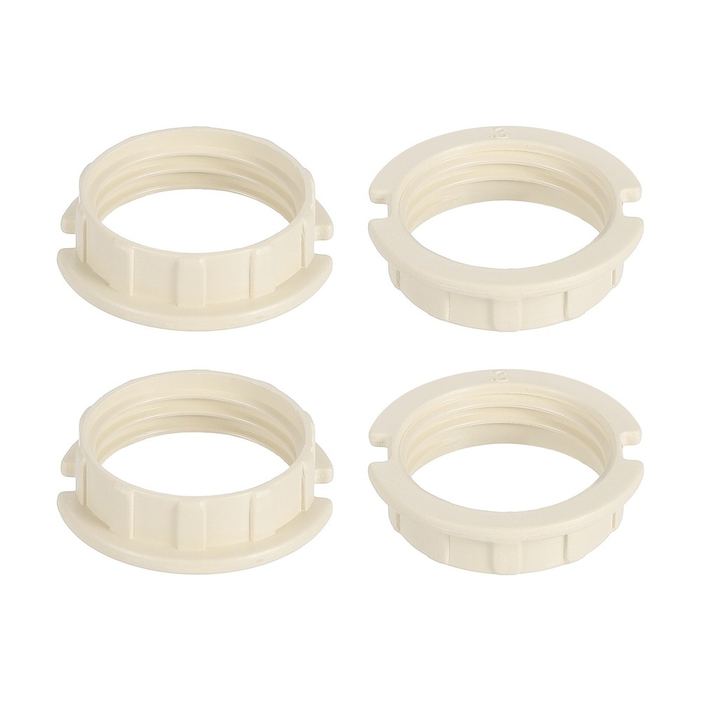 4 Pcs G9 Light Socket Rings for 3/4in Thread Diameter G9 Sockets(Small)