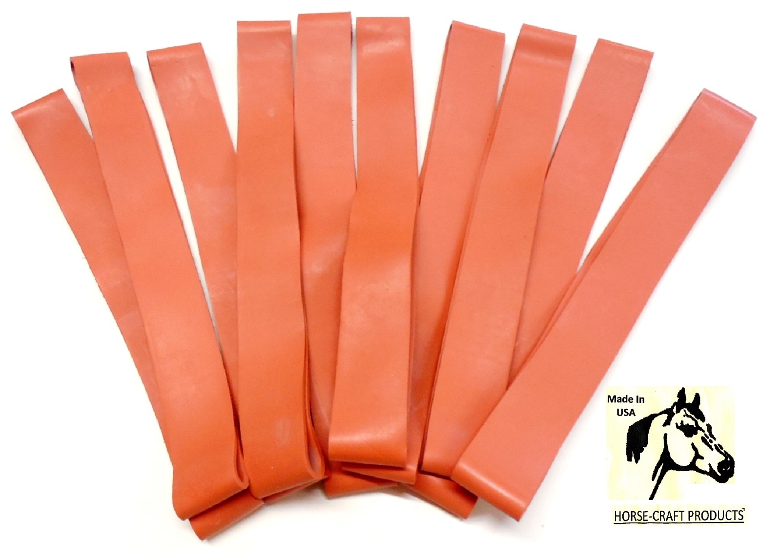 Red Dally Wraps 10 Pack Pro Saddle Horn Wraps by Horse-Craft New