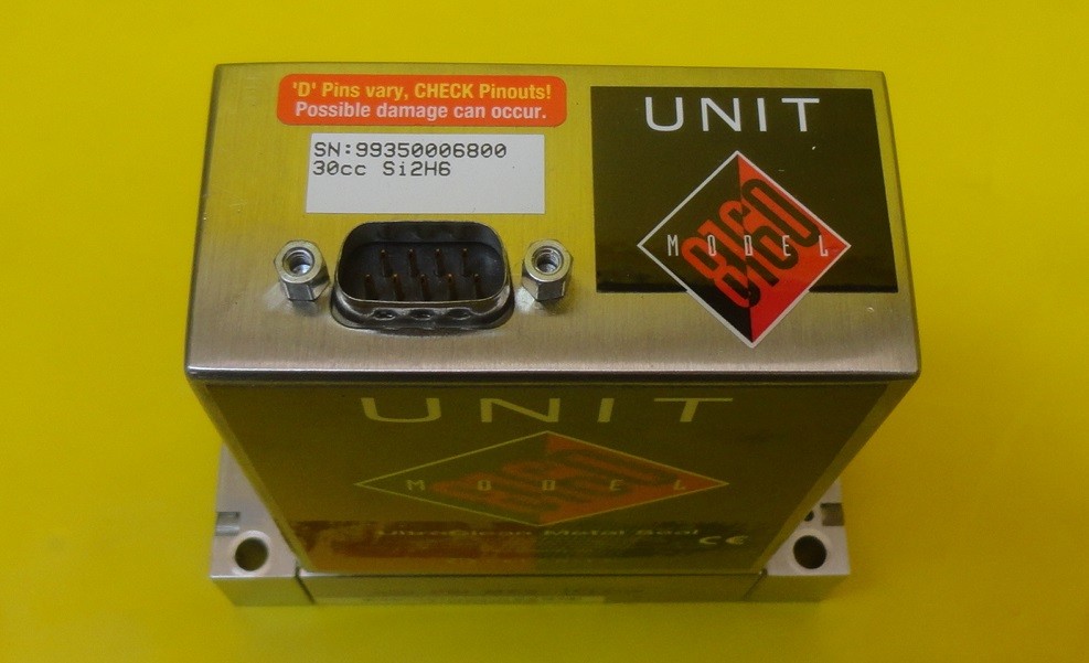 UNIT Instruments UFC-8160 Mass Flow Controller MFC 30 SCCM Si2H6 Used Working