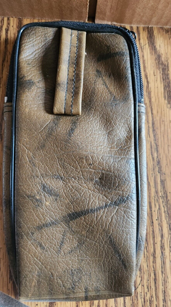 Leather Case For HP Calculator Nice Used Condition