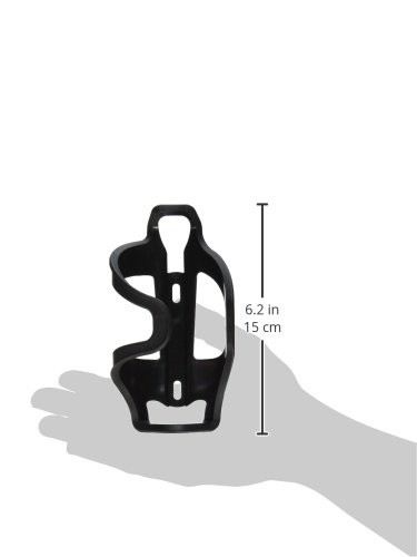 Side Load Flow Bicycle Bottle Cage, Left or Side Configurations, Black Right