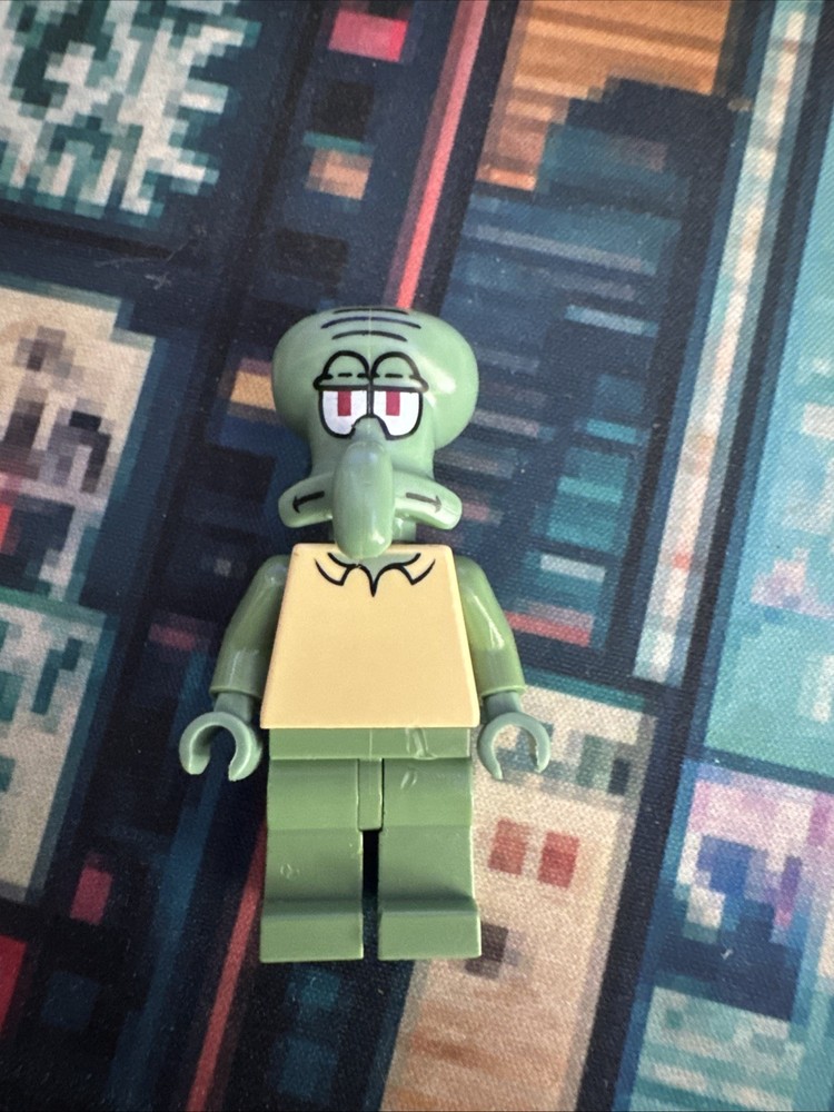 Squidward Lego Minifigure