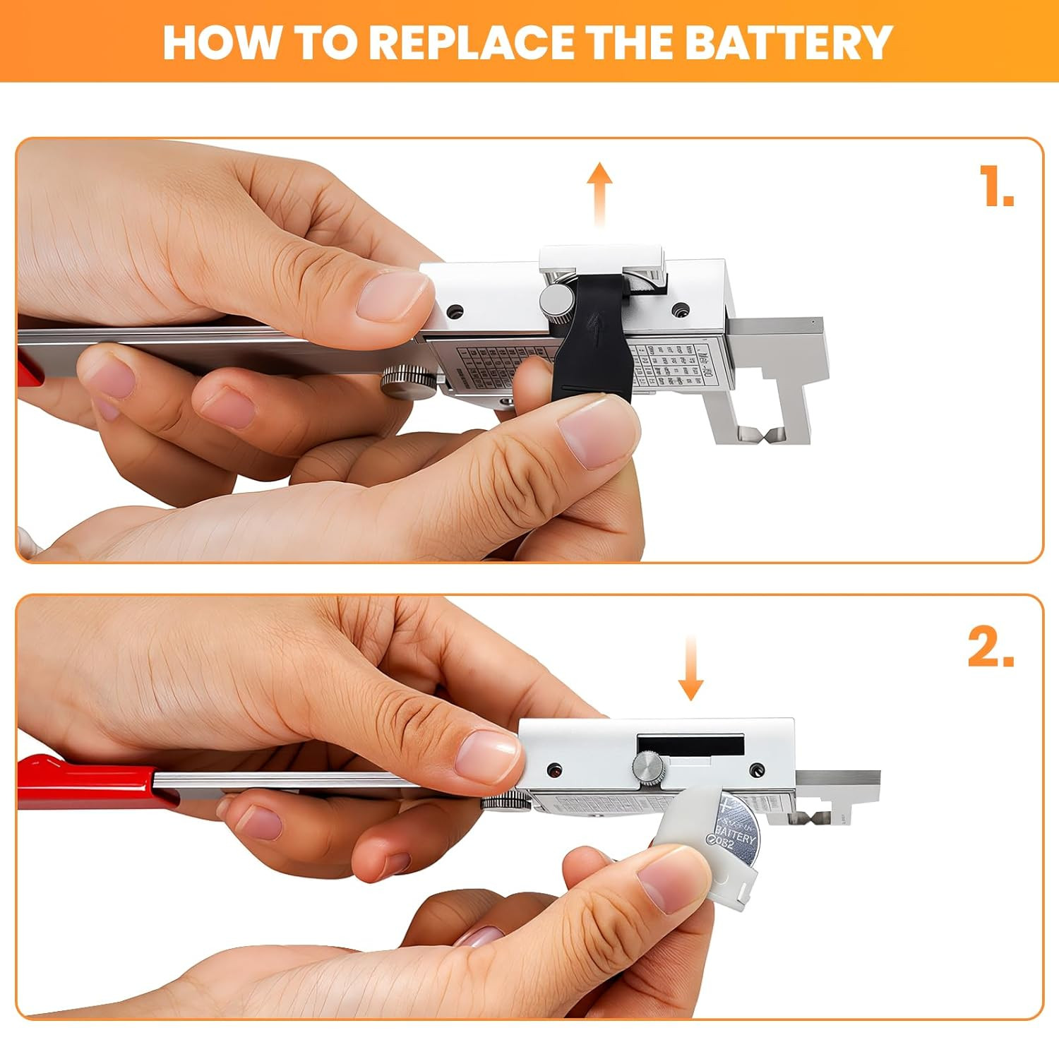 HARDELL Digital Caliper, Disc Brake Rotor Micrometer- F/MM/in, Brake Measuring T