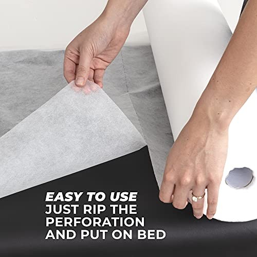 Disposable Massage Table Sheets - 60 Sheets Per Roll - Recyclable 1 Roll
