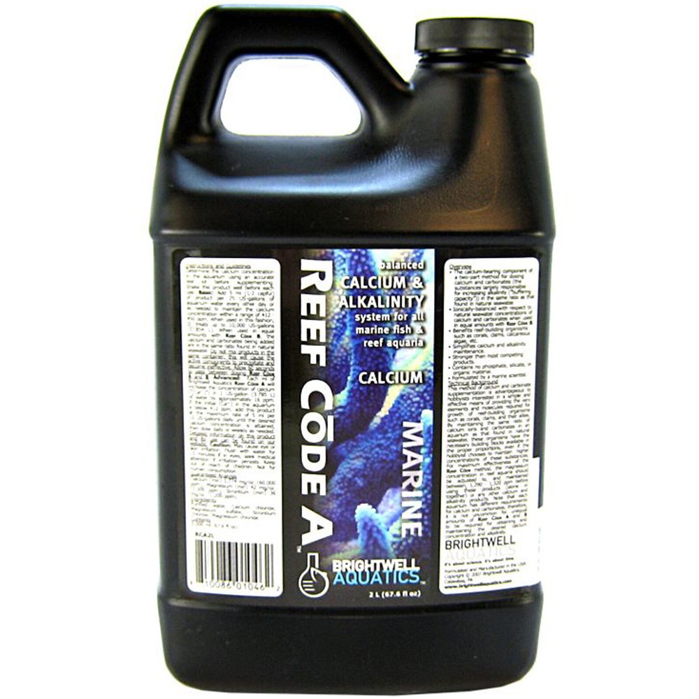 Brightwell Aquatics Reef Code A&B 2x 2 Liters Balanced Calcium Alkalinity