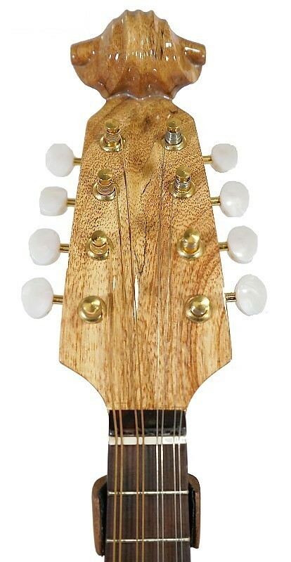 Bowl Back Mandolin Solid Spruce top curl Maple back Violin head NBMI (70-89)