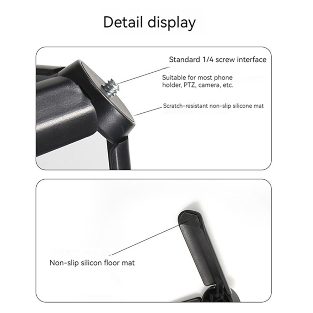 Handheld Tripod Telescopic Pole Triangle Desktop Stand For DJI Pocket 3 Camera