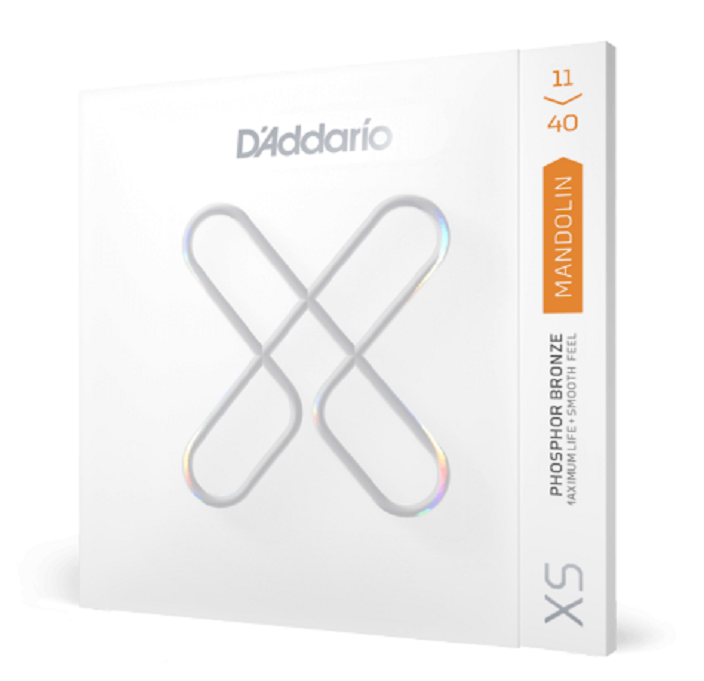 D'Addario XSM1140 Mandolin Strings Phosphor Bronze,  Medium 11-40