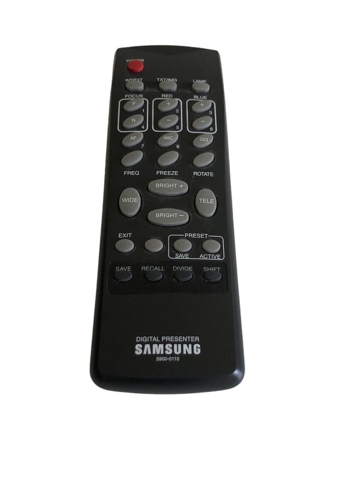 Samsung 5900-0110 59000110 Digital Presenter Remote Control