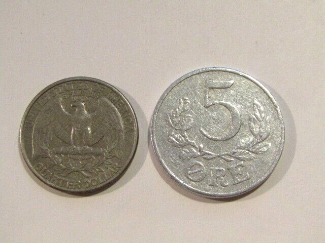 Denmark 1941 5 Ore Coin