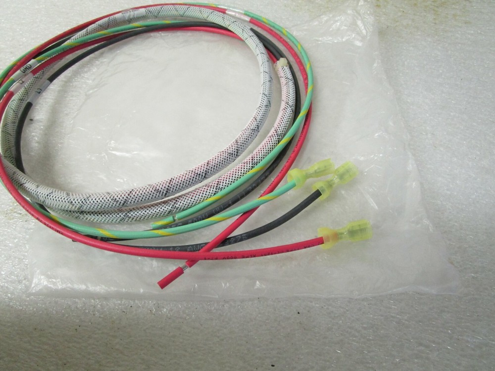 Tyco Electronics Cable Wire 84890-4322-WH103 Red Black Ground 600V XML-125