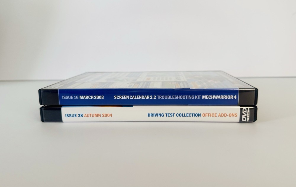 Windows XP DVD-ROM Lot (2) Troubleshooting Kit + Driving Test Collection