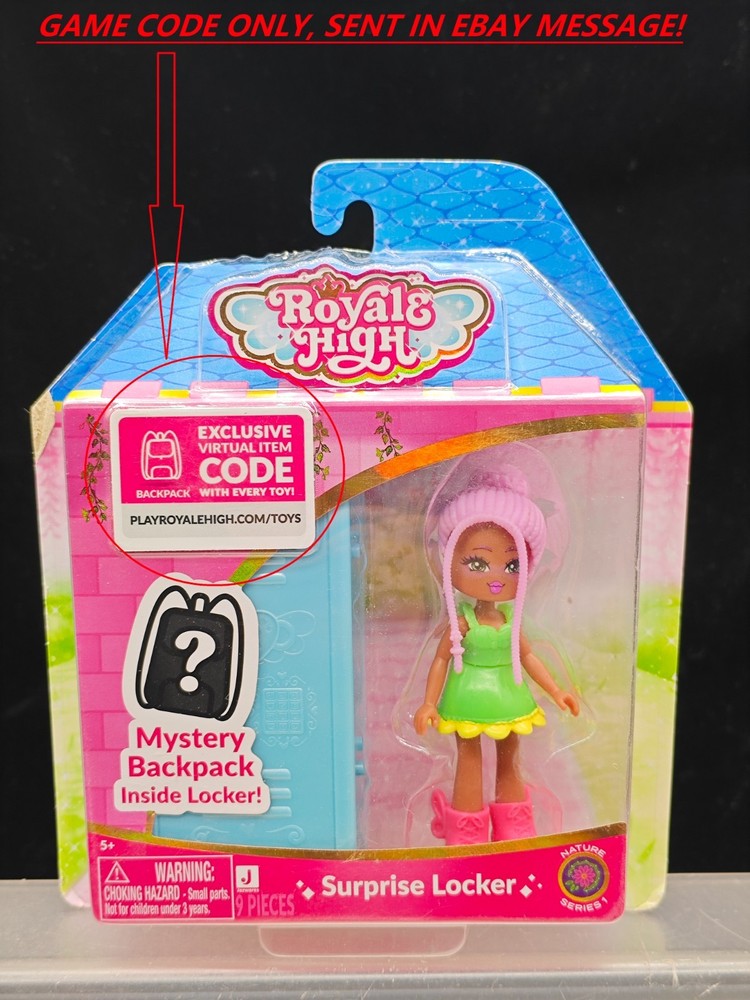 * CODE ONLY * Royale High Surprise Locker Series 1 - Nature Fairy Doll TOY
