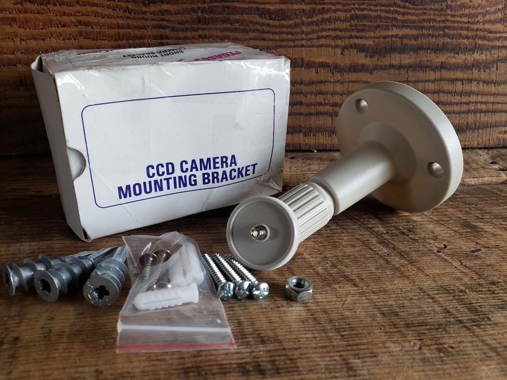 Pegasus Short Round CCTV Camera Bracket OPen Box New Complete