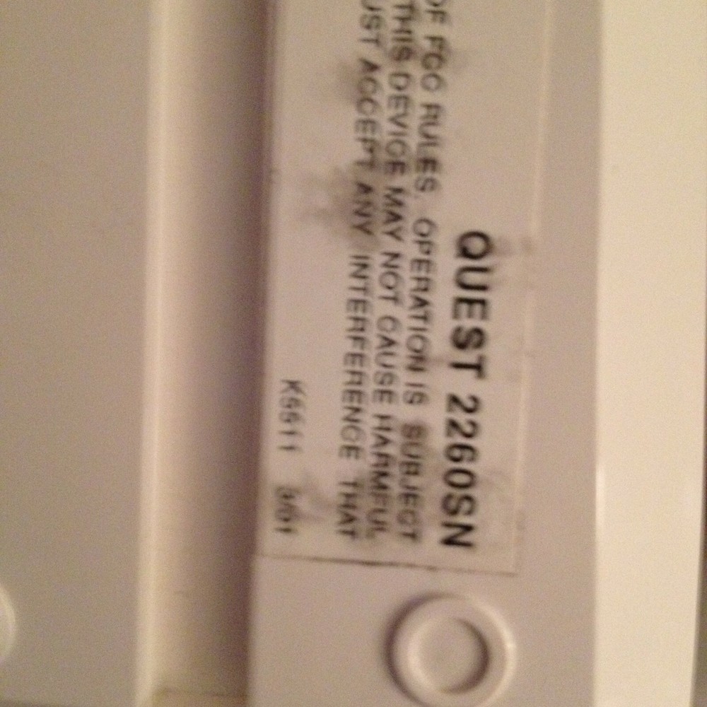 ademco Quest motion2260sn used