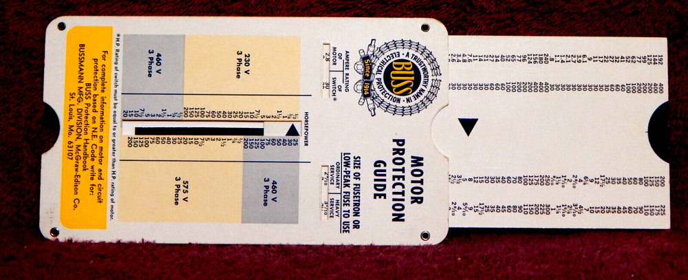 BUSS Motor Prtection Guide 1969