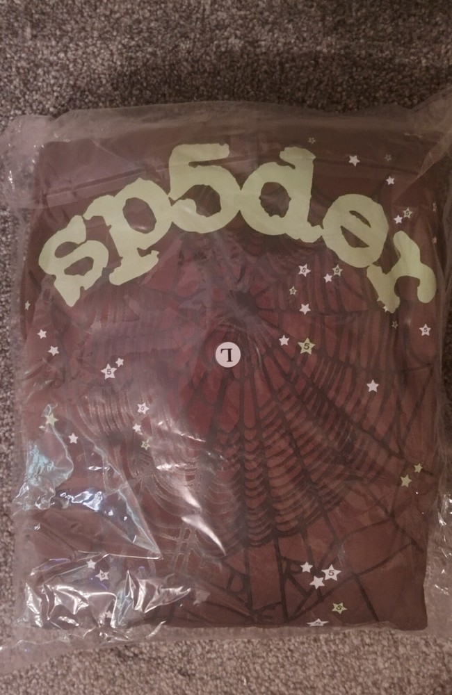 🕷️ Brown Sp5der Sweatpants – Limited Edition 🕷️