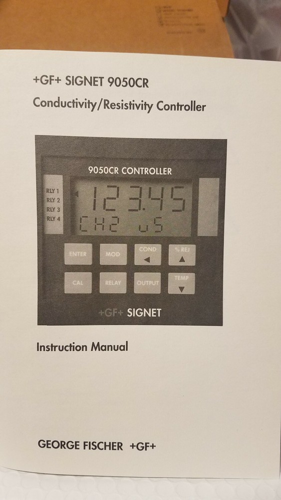 GF+SIGNET 3-9050CR-1 CONTROLLER CONDUCT RESIST