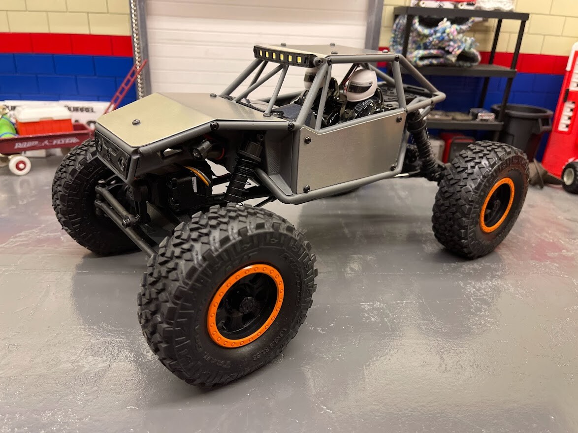 Axial UTB18 1:18 Scale Capra .025" Aluminum Body Panels 4 Piece Set