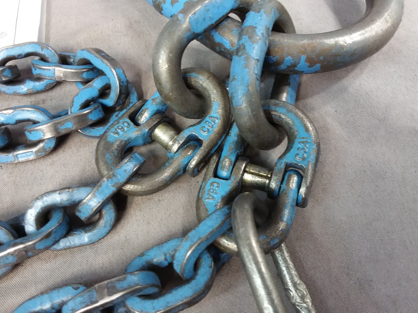 Pewag 9/32" ChainSling Grade 120 5' Reach 9000 LB DOS Cert.