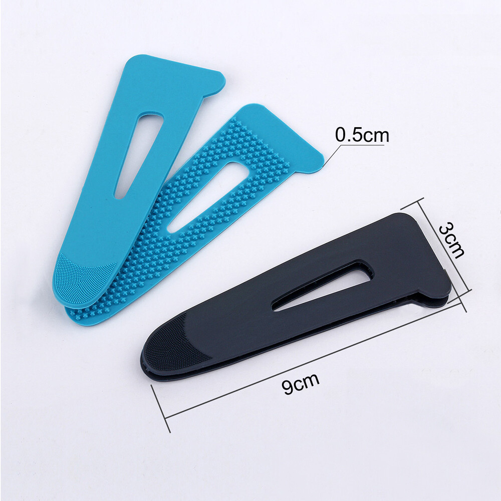 2Pcs PVC Sleeve Loop Clothes Cuff Loop Hook Surface Burr Loop Hook Fastener Tape